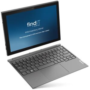 Compact touchscreen Windows tablet laptop with fol